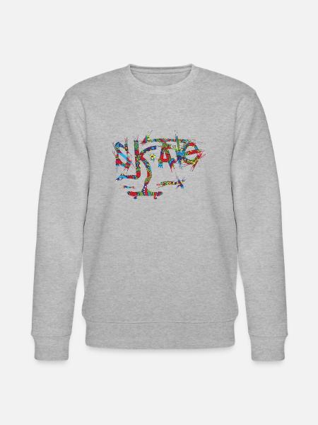 Skate - Stanley/Stella CHANGER Unisex Organic Sweatshirt - heather grey