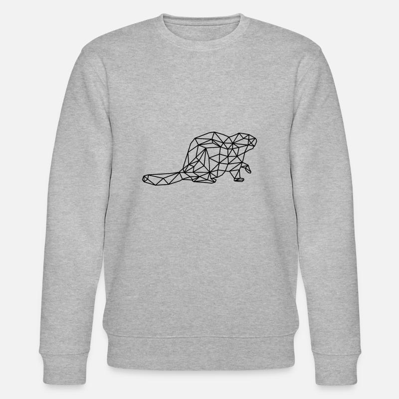 castor - Sweat bio CHANGER Stanley/Stella Unisexe - gris chiné