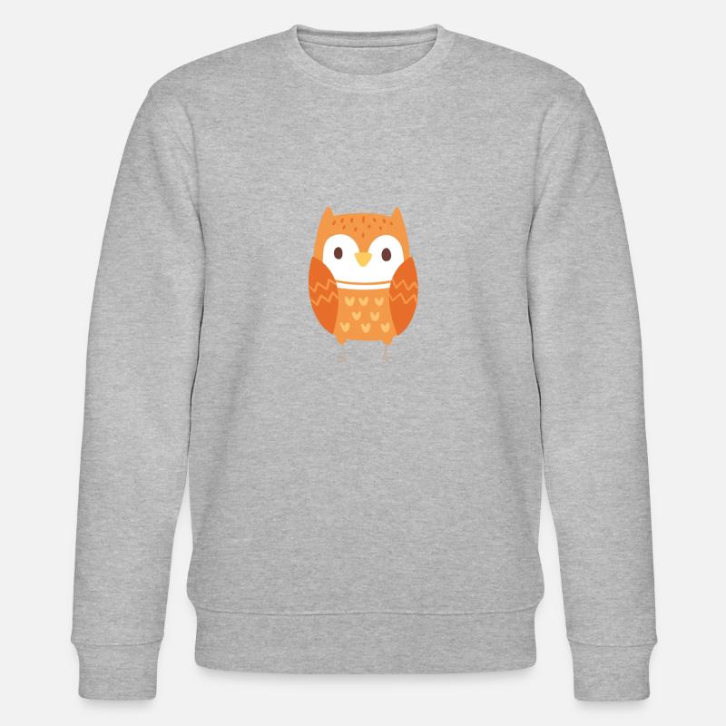 hibou - Sweat bio CHANGER Stanley/Stella Unisexe - gris chiné