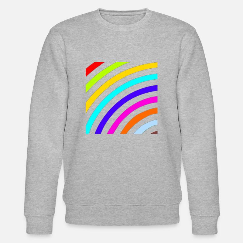 Regenbogen - Stanley/Stella Unisex Bio-Sweatshirt CHANGER  - Grau meliert
