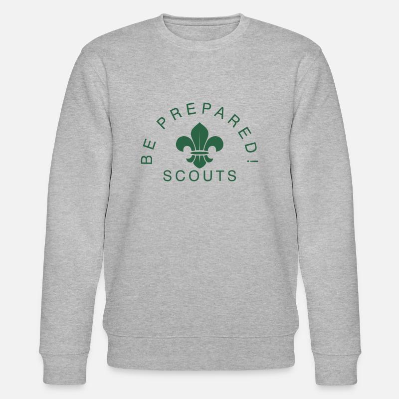 Scout, Scout, Wolfling, Rover, Gift - Stanley/Stella CHANGER Unisex Organic Sweatshirt - heather grey