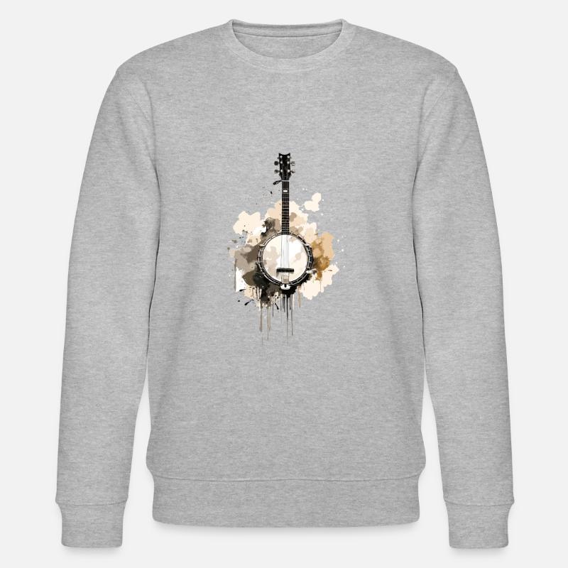 Banjo Authentic Bluegrass & - Sweat bio CHANGER Stanley/Stella Unisexe - gris chiné