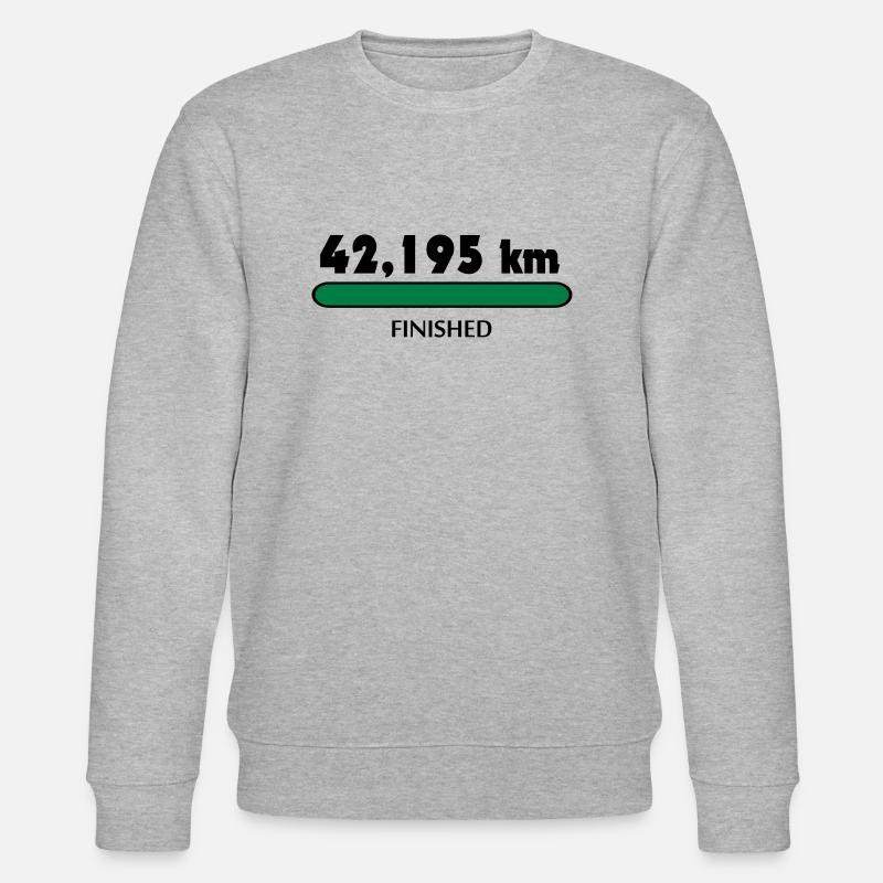 Marathon Finisher - Stanley/Stella Unisex Bio-Sweatshirt CHANGER  - Grau meliert