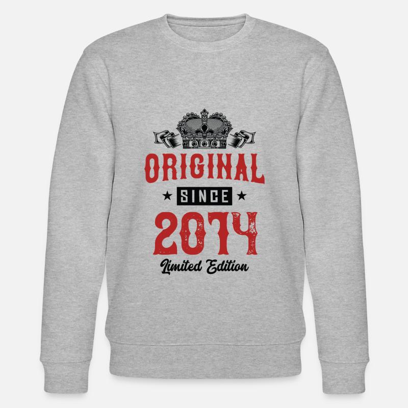 Édition limitée 2014 - Sweat bio CHANGER Stanley/Stella Unisexe - gris chiné