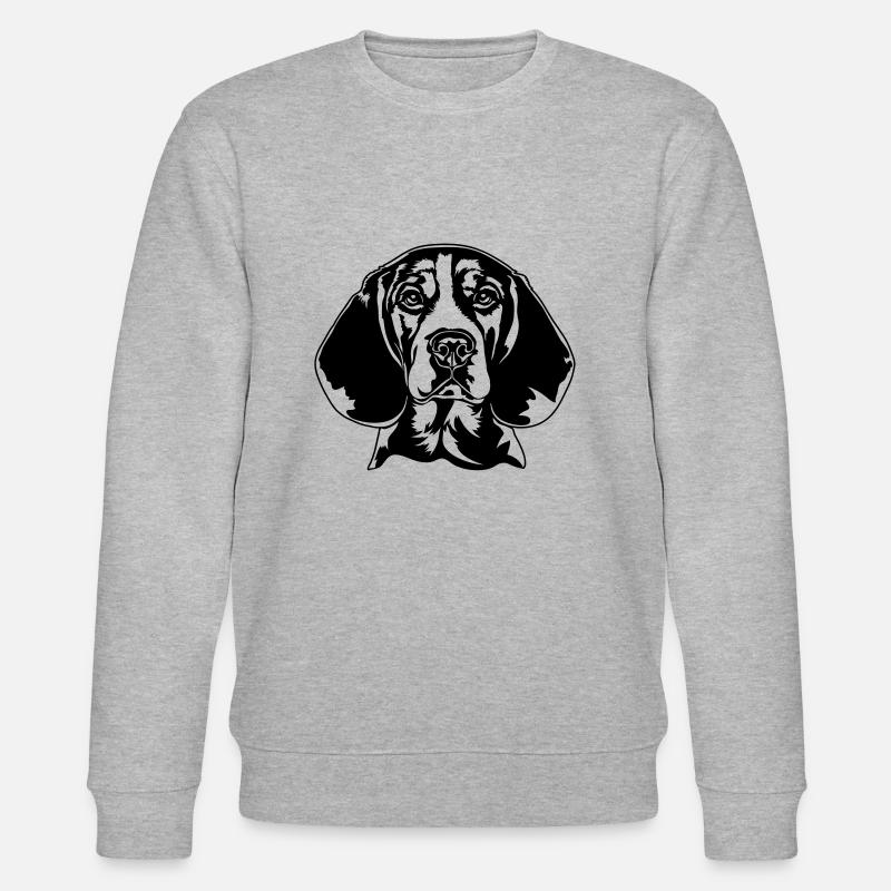 BEAGLE - Stanley/Stella Unisex Bio-Sweatshirt CHANGER  - Grau meliert