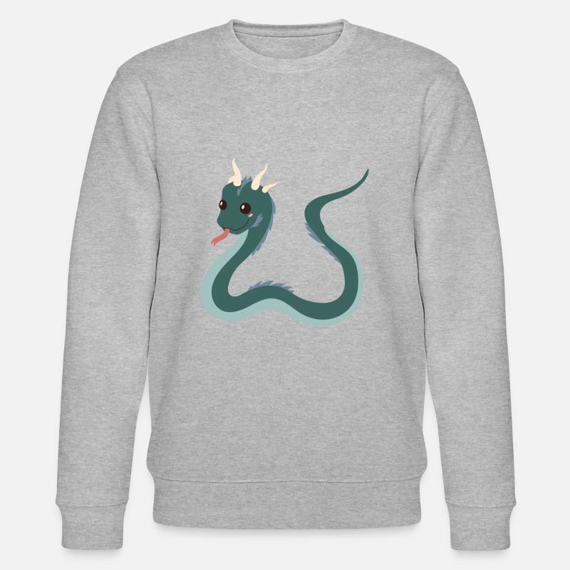 Basilisk - Stanley/Stella Unisex Bio-Sweatshirt CHANGER  - Grau meliert