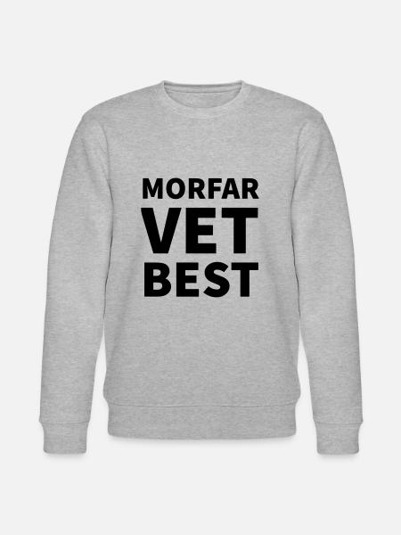 Grandpa knows best - Stanley/Stella CHANGER Unisex Organic Sweatshirt - heather grey
