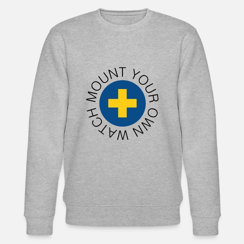 Swikeatch - Stanley/Stella Unisex Bio-Sweatshirt CHANGER  - Grau meliert