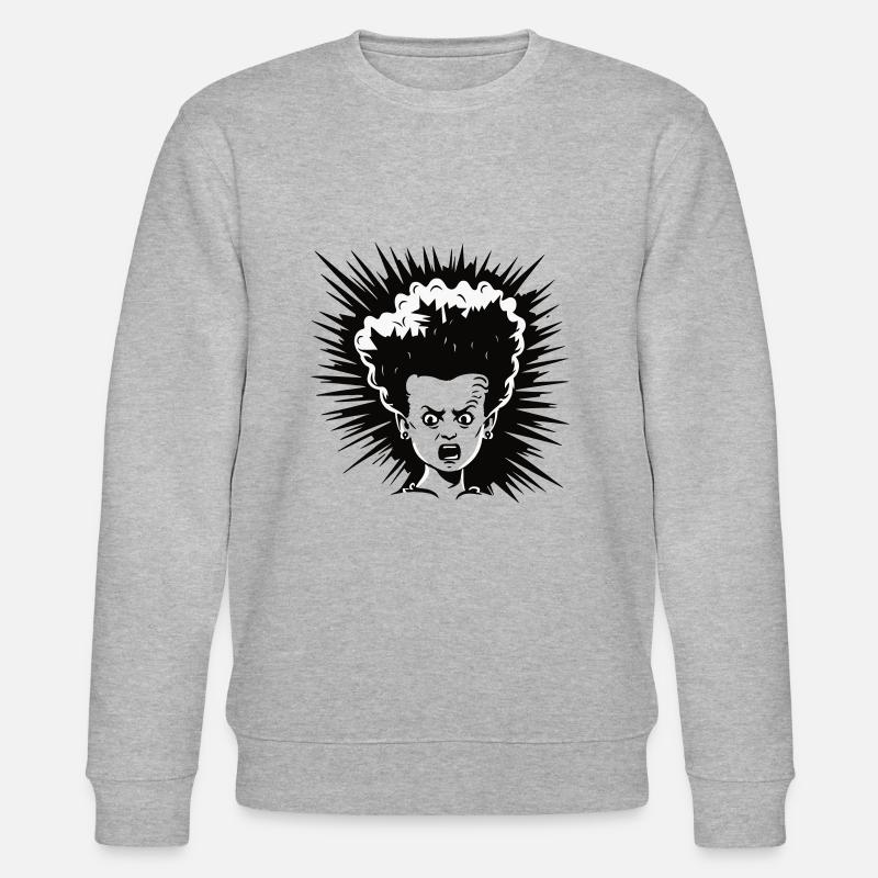 Expression choquée - Sweat bio CHANGER Stanley/Stella Unisexe - gris chiné