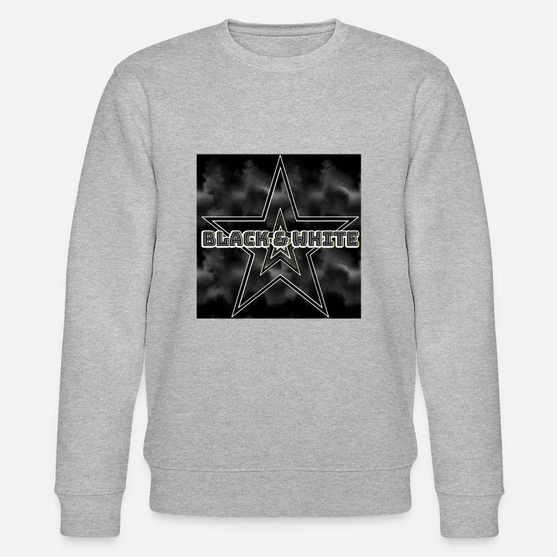 Black & White - Abbild - 2023 - Stanley/Stella Unisex Bio-Sweatshirt CHANGER  - Grau meliert
