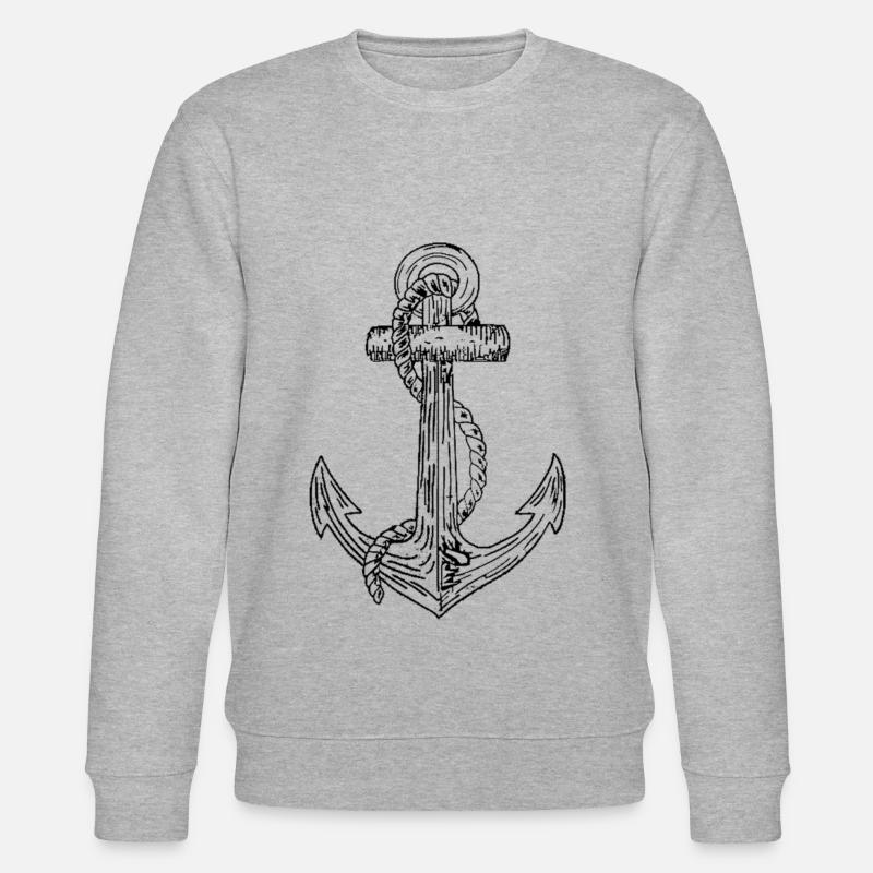Anker - Stanley/Stella Unisex Bio-Sweatshirt CHANGER  - Grau meliert