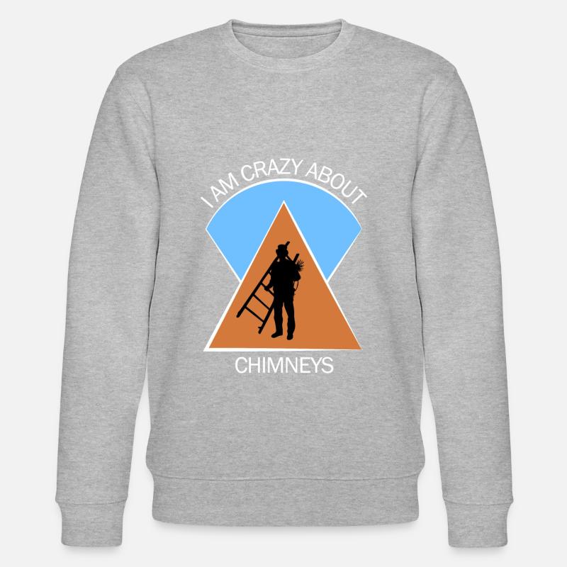 Chimney sweep chimney sweep - Stanley/Stella CHANGER Unisex Organic Sweatshirt - heather grey