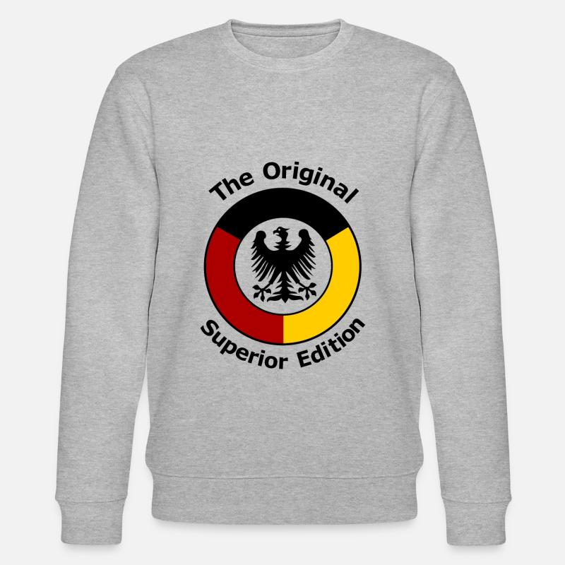 Die Deutschen - Stanley/Stella Unisex Bio-Sweatshirt CHANGER  - Grau meliert