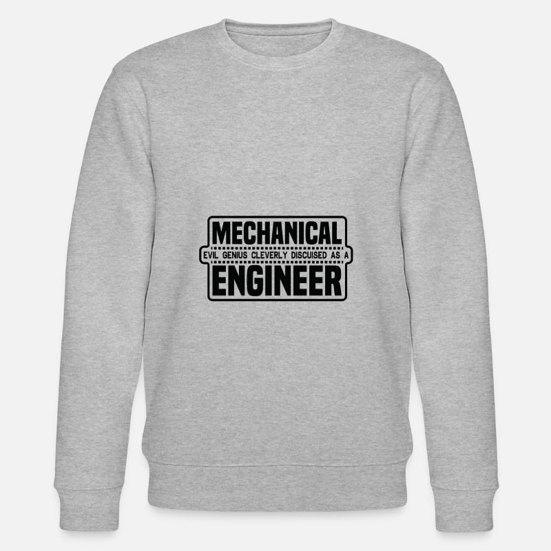 Mechanical Engineer - Stanley/Stella Unisex Bio-Sweatshirt CHANGER  - Grau meliert