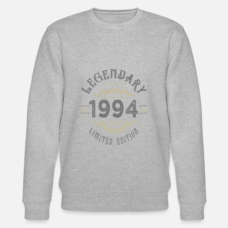1994 Anniversaire legendary Né 1994 - Sweat bio CHANGER Stanley/Stella Unisexe - gris chiné