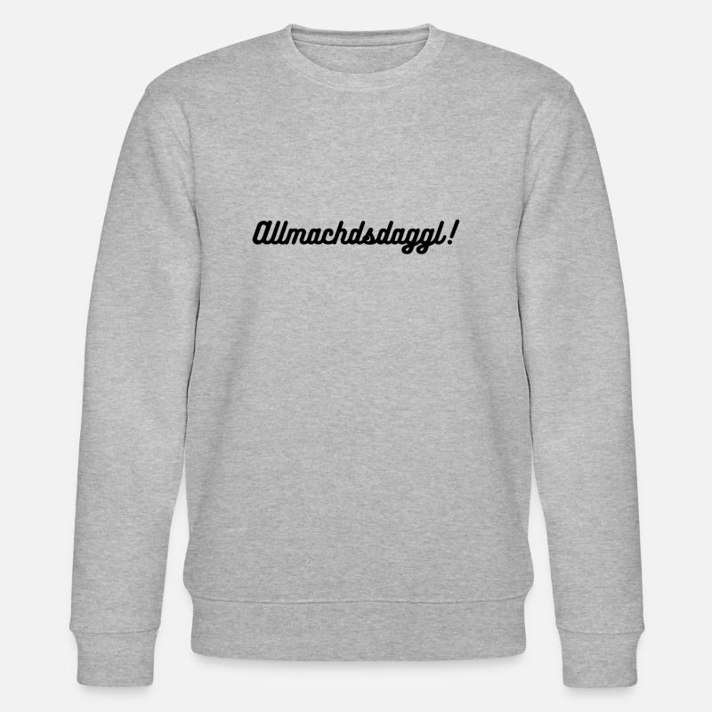 Allmachdsdaggl - Stanley/Stella Unisex Bio-Sweatshirt CHANGER  - Grau meliert