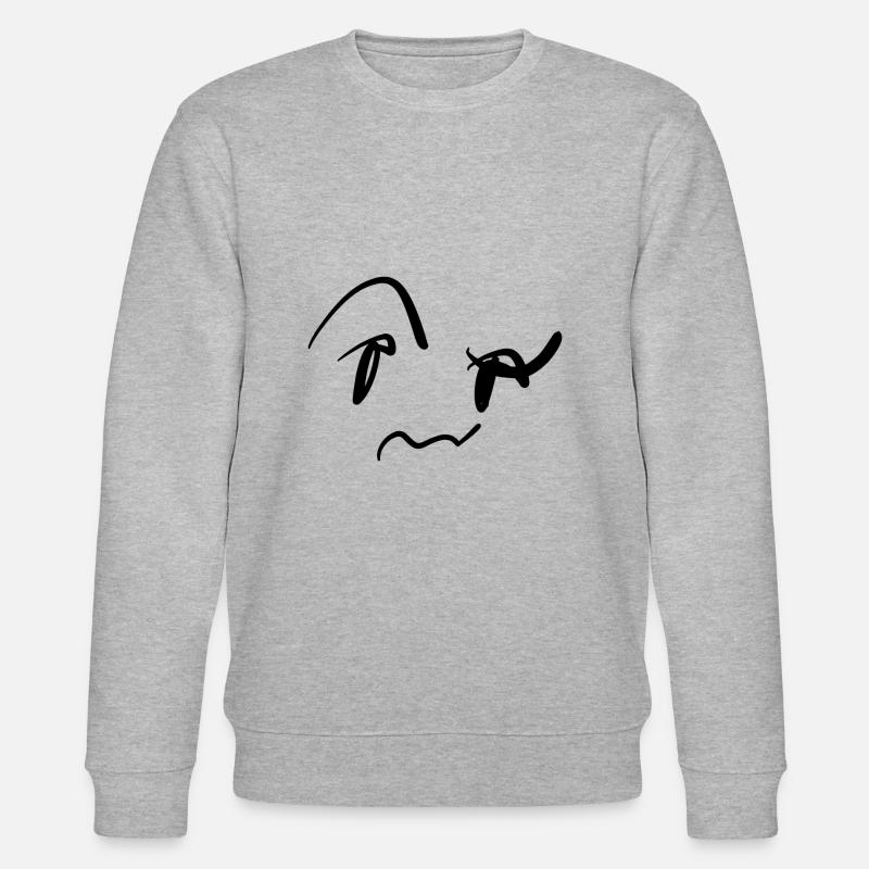 form linie - Stanley/Stella Unisex Bio-Sweatshirt CHANGER  - Grau meliert