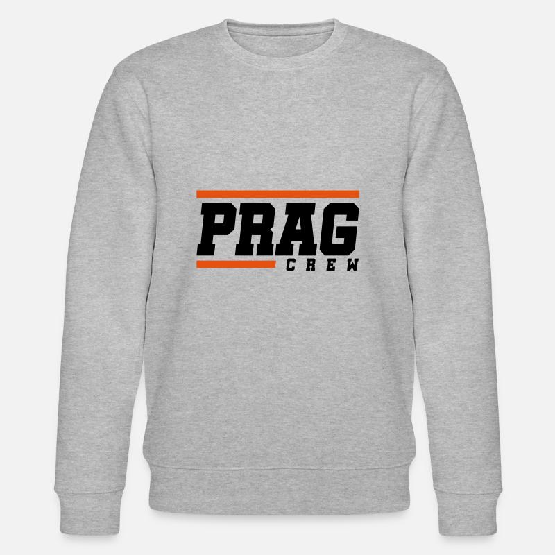 prag crew - Stanley/Stella Unisex Bio-Sweatshirt CHANGER  - Grau meliert