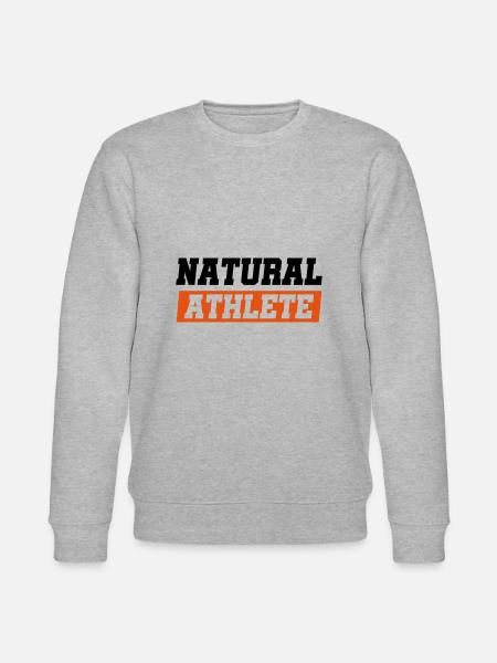 natural athlete - Stanley/Stella CHANGER Unisex Organic Sweatshirt - heather grey
