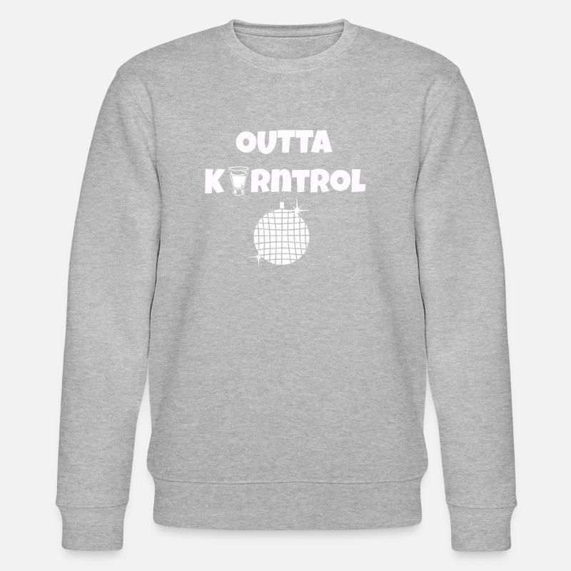 Outta Korntrol - Stanley/Stella Unisex Bio-Sweatshirt CHANGER - Grau meliert