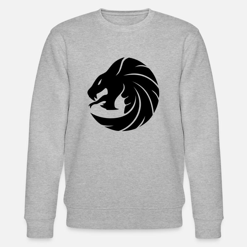 Serpent de dragon - Sweat bio CHANGER Stanley/Stella Unisexe - gris chiné