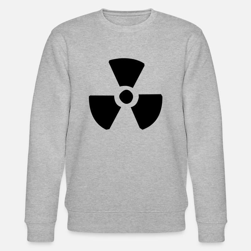 Radioactive Fallout - Stanley/Stella CHANGER Unisex Organic Sweatshirt - heather grey