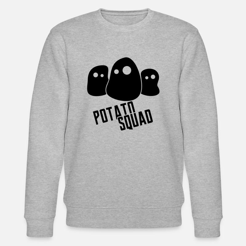 PotatoSquad Logo - Sweat bio CHANGER Stanley/Stella Unisexe - gris chiné