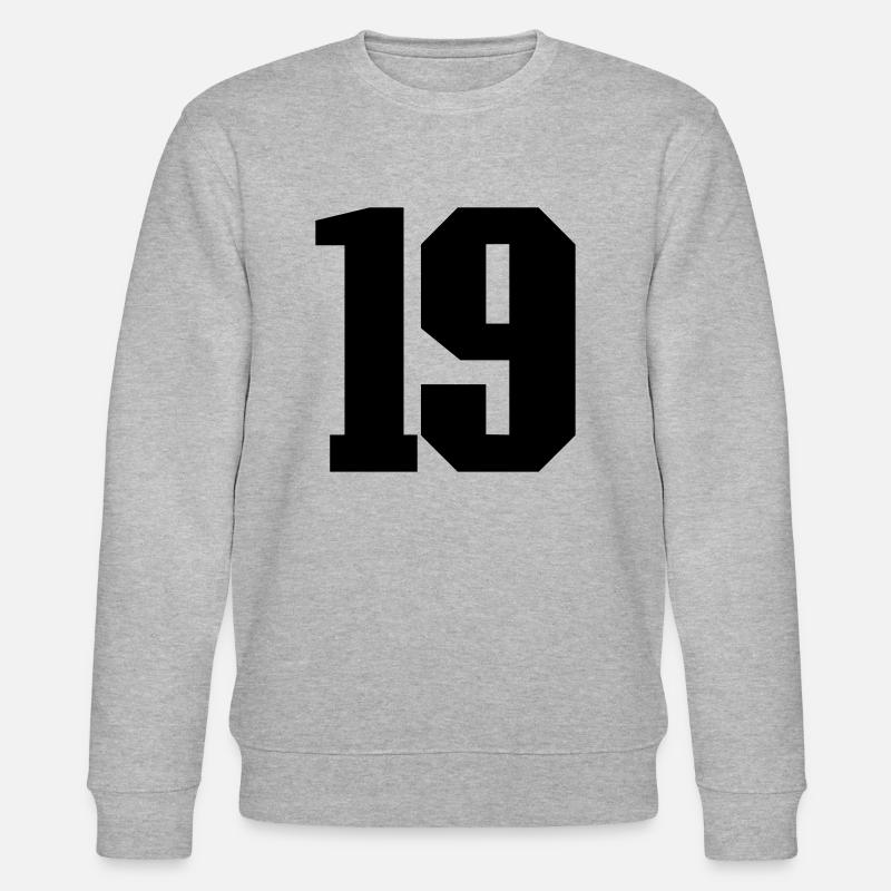 Corum 19 - Stanley/Stella Unisex Bio-Sweatshirt CHANGER  - Grau meliert