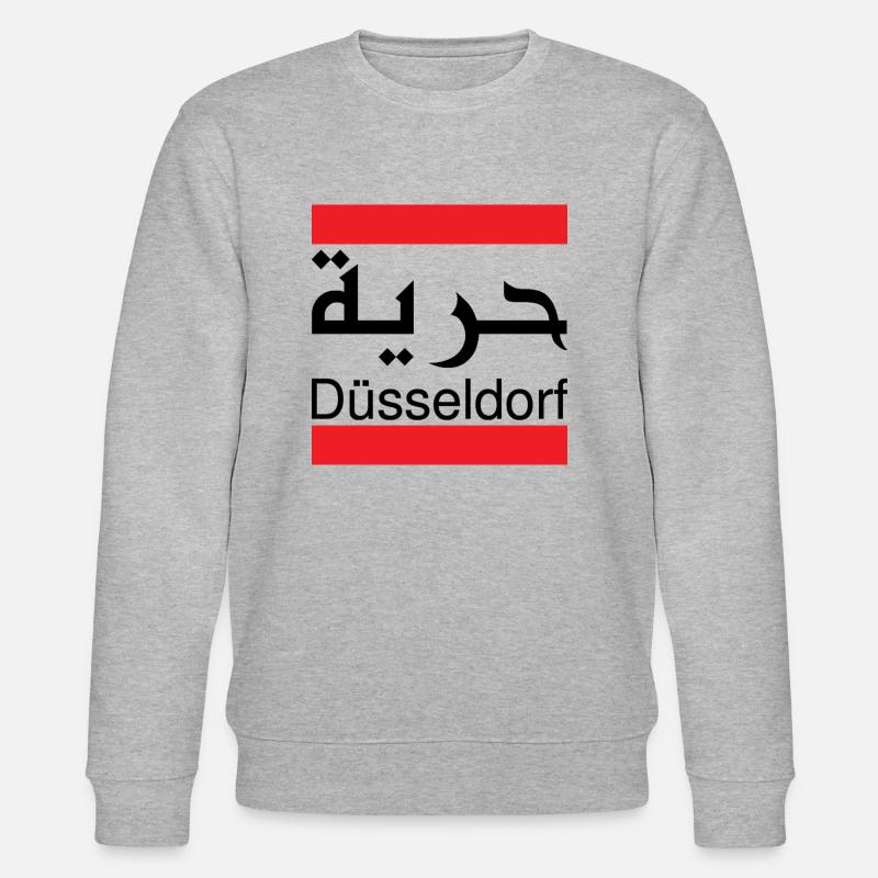 Düsseldorf - Stanley/Stella Unisex Bio-Sweatshirt CHANGER  - Grau meliert