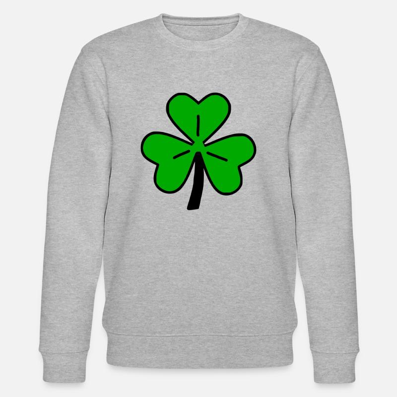 Kleeblatt - Stanley/Stella Unisex Bio-Sweatshirt CHANGER  - Grau meliert