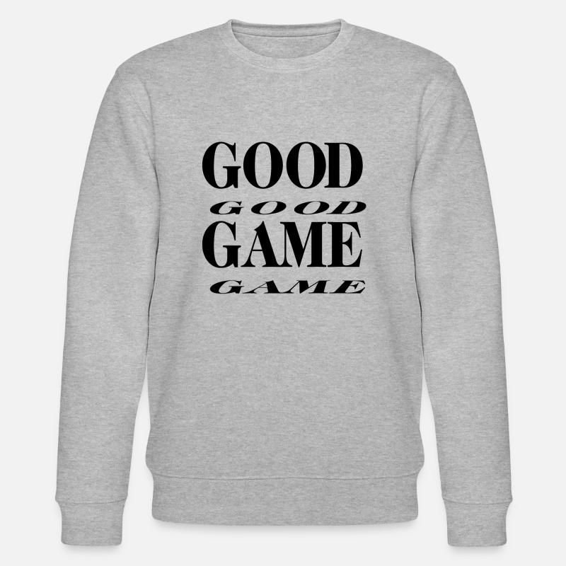 Game Gaming PC - Stanley/Stella Unisex Bio-Sweatshirt CHANGER  - Grau meliert