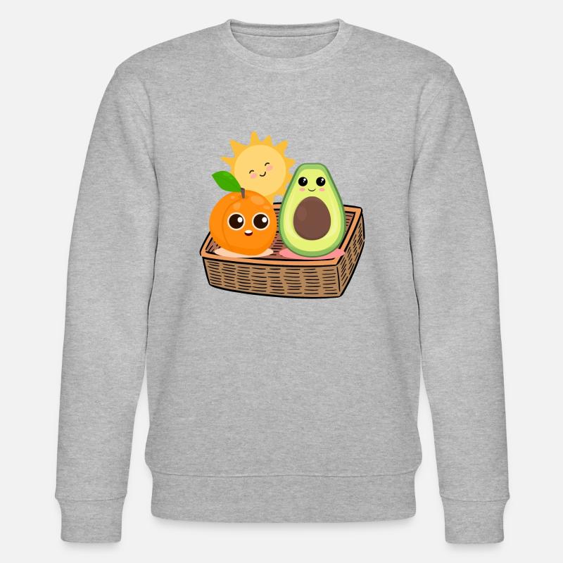 Obst - Stanley/Stella Unisex Bio-Sweatshirt CHANGER  - Grau meliert