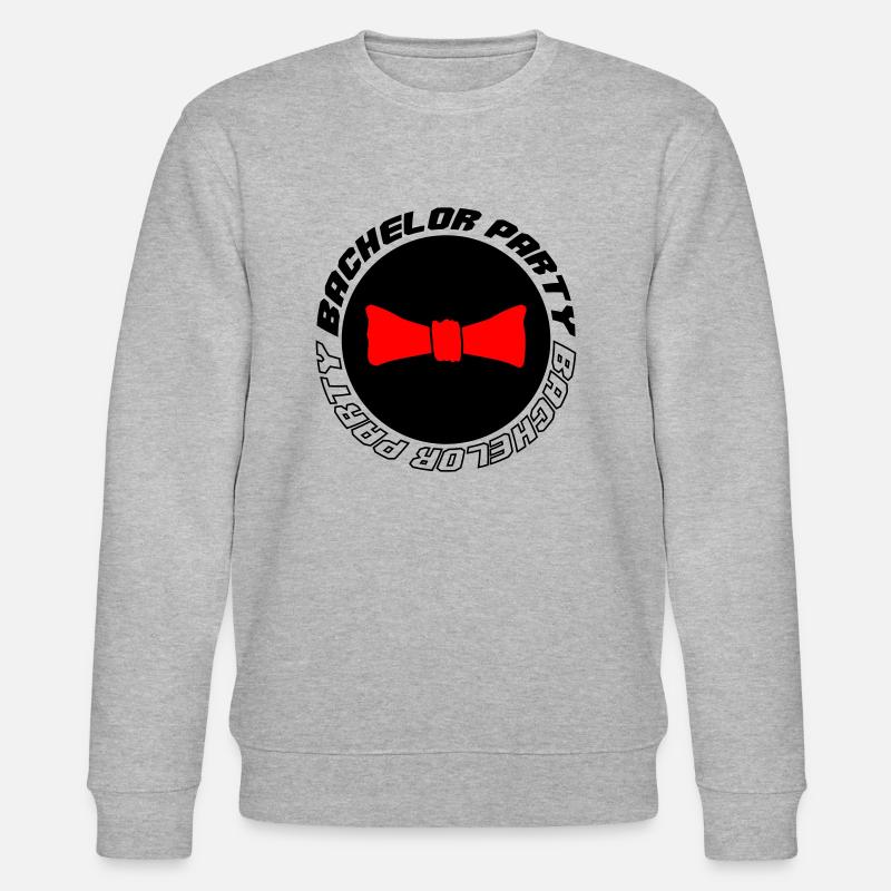 Bachelor Party - Stanley/Stella Unisex Bio-Sweatshirt CHANGER  - Grau meliert