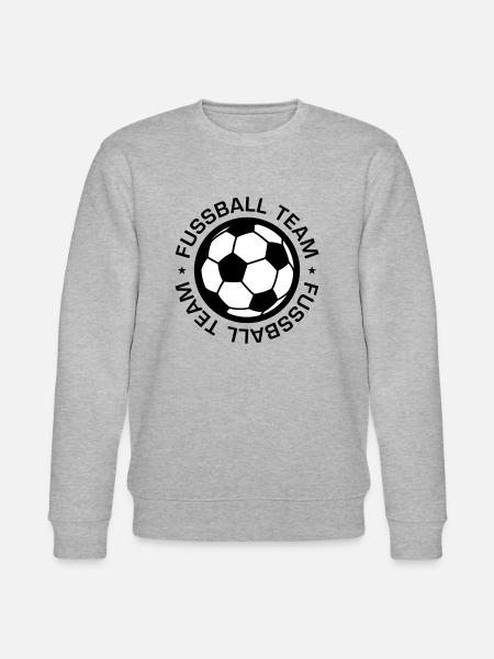 Fussball Team - Stanley/Stella Unisex Bio-Sweatshirt CHANGER  - Grau meliert