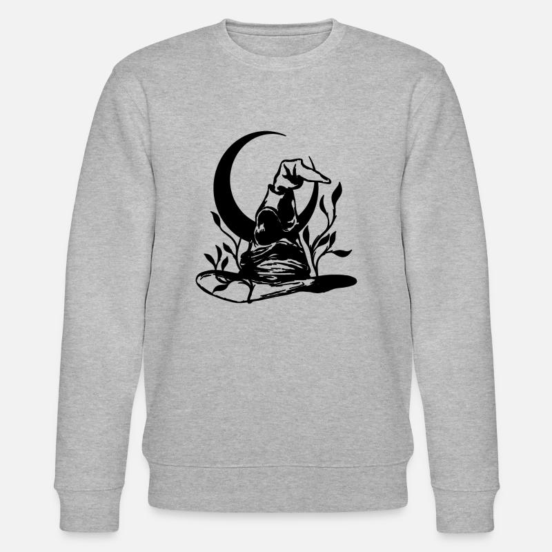 Plündern - Stanley/Stella Unisex Bio-Sweatshirt CHANGER  - Grau meliert