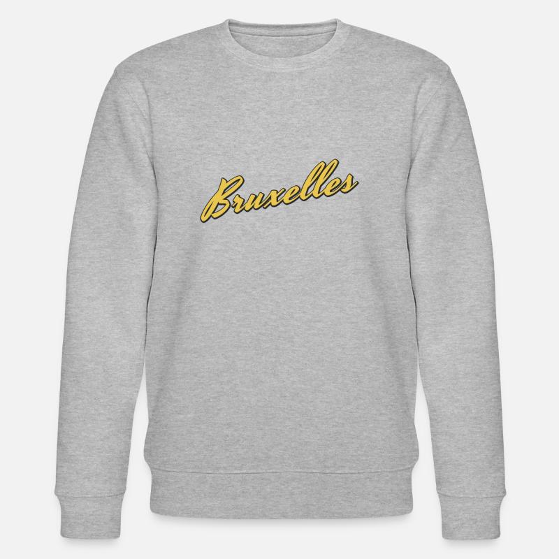 Bruxelles - Stanley/Stella Unisex Bio-Sweatshirt CHANGER  - Grau meliert