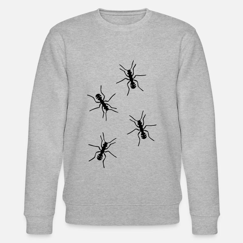 fourmi - Sweat bio CHANGER Stanley/Stella Unisexe - gris chiné