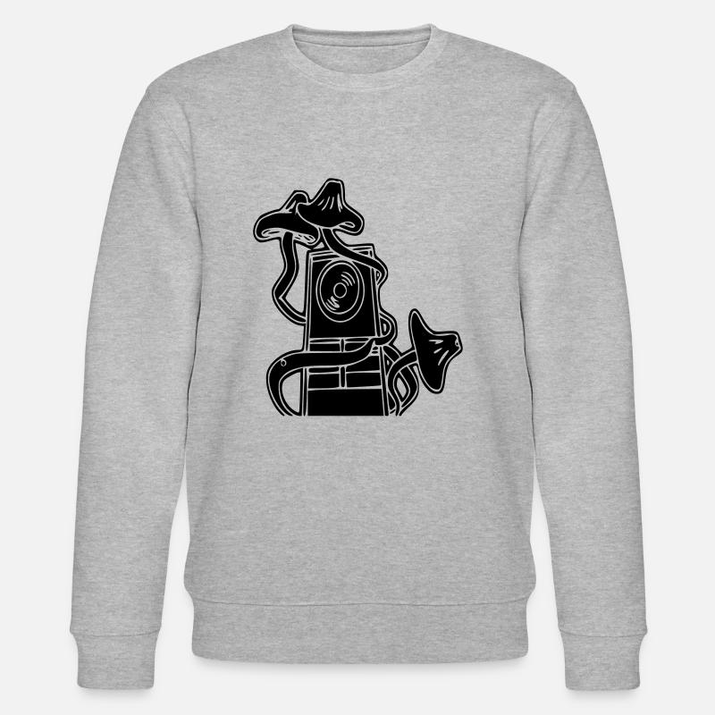 psylosoundsystem - Stanley/Stella Unisex Bio-Sweatshirt CHANGER  - Grau meliert