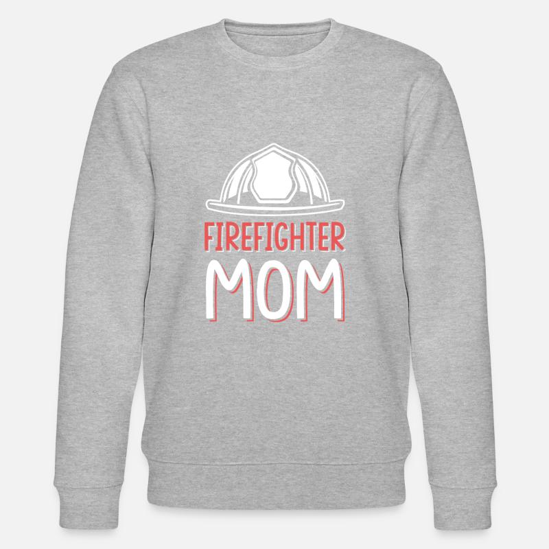 pompiers mama - Sweat bio CHANGER Stanley/Stella Unisexe - gris chiné