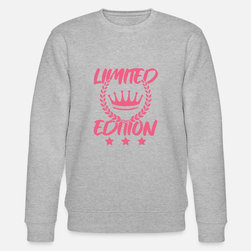 Limited Edition - Stanley/Stella Unisex Bio-Sweatshirt CHANGER  - Grau meliert