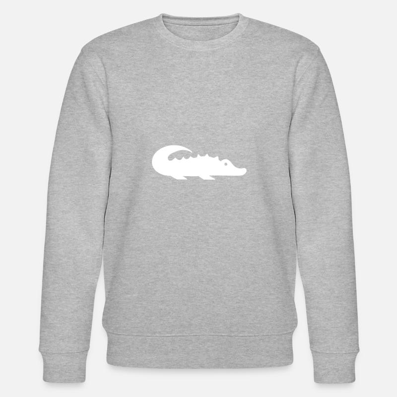 Crocodiles - Sweat bio CHANGER Stanley/Stella Unisexe - gris chiné