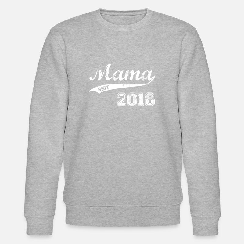 Maman 2018 - Sweat bio CHANGER Stanley/Stella Unisexe - gris chiné