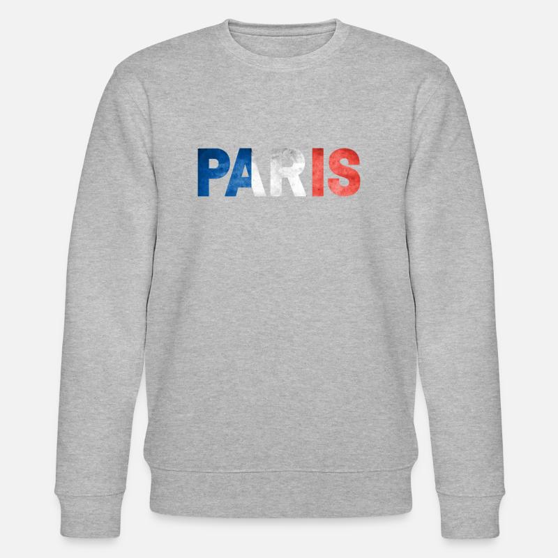 Paris - Stanley/Stella CHANGER Unisex Organic Sweatshirt - heather grey
