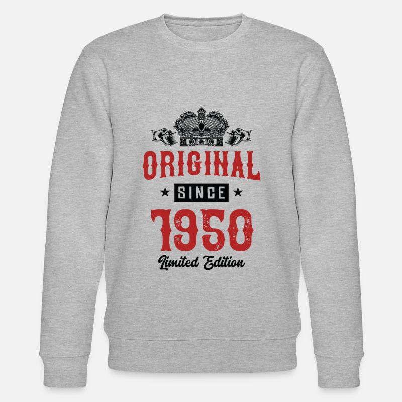 Édition limitée de 1950 - Sweat bio CHANGER Stanley/Stella Unisexe - gris chiné