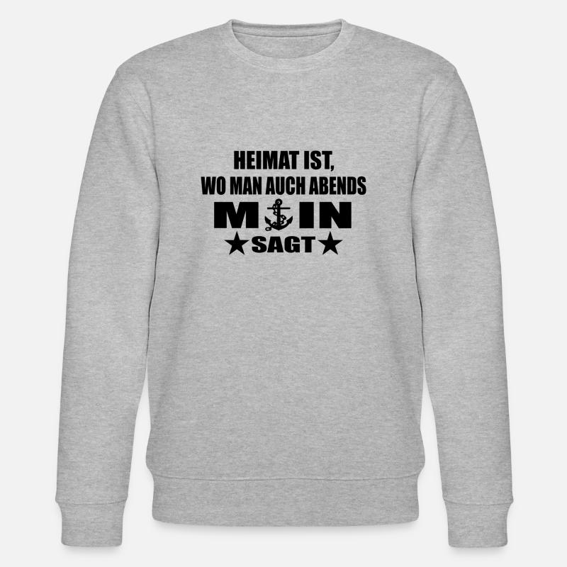 Moin - Stanley/Stella Unisex Bio-Sweatshirt CHANGER  - Grau meliert