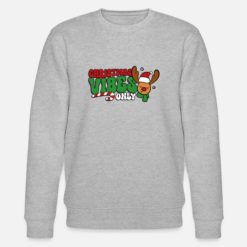 Noël Noël Ambiance - Sweat bio CHANGER Stanley/Stella Unisexe - gris chiné