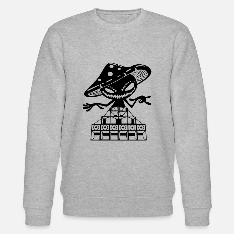psylosound system small - Stanley/Stella CHANGER Unisex Organic Sweatshirt - heather grey