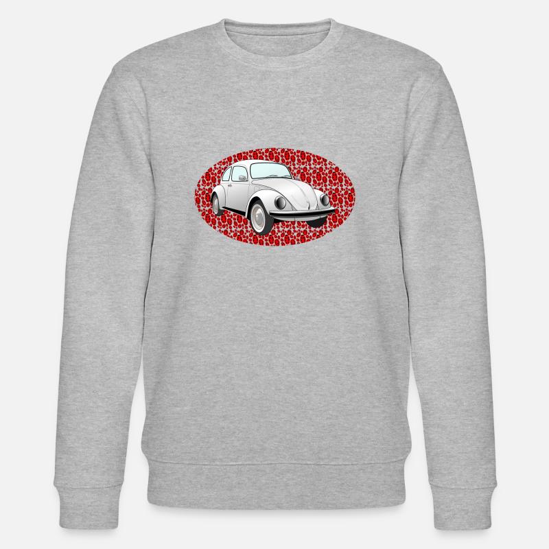 Marienkäfer ~~POS=HEADCOMP - Stanley/Stella Unisex Bio-Sweatshirt CHANGER - Grau meliert