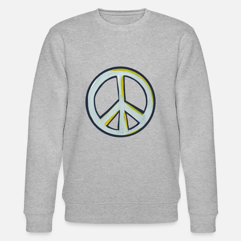 Friede - Stanley/Stella Unisex Bio-Sweatshirt CHANGER  - Grau meliert