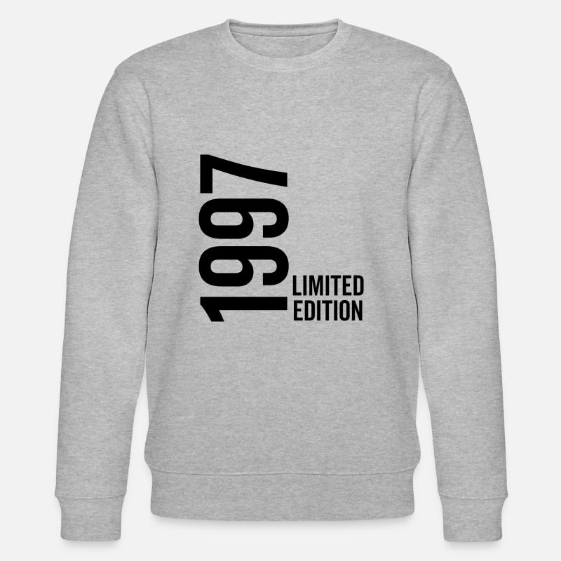 1997 Édition limitée - Sweat bio CHANGER Stanley/Stella Unisexe - gris chiné